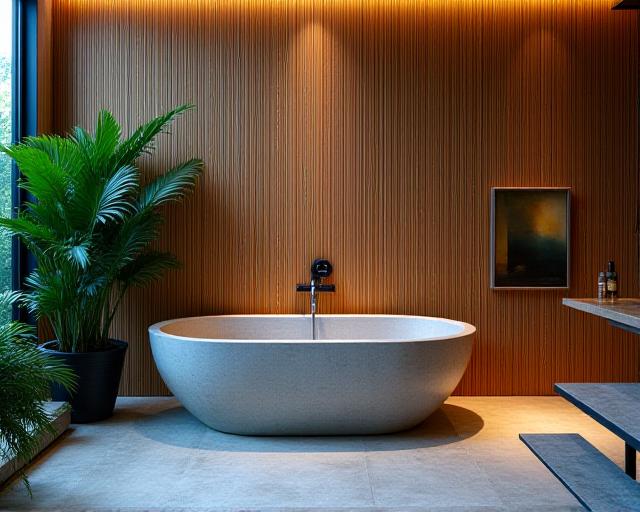 Island-inspired bathroom redesign